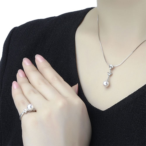 PR519LK 담수진주 7.5mm